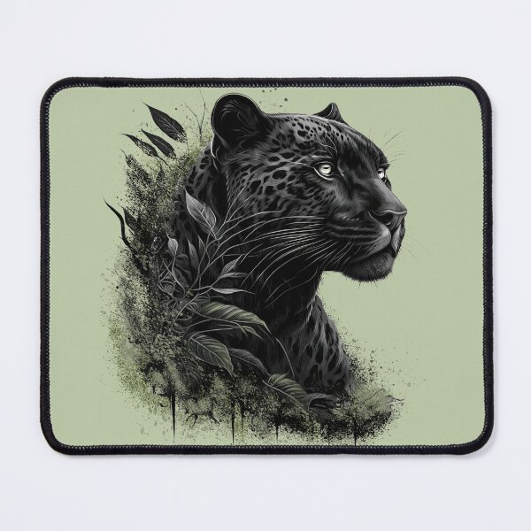 Item preview, Black Panther Wild Cat - Animal Lovers Gift designed and sold by InkyGenies.