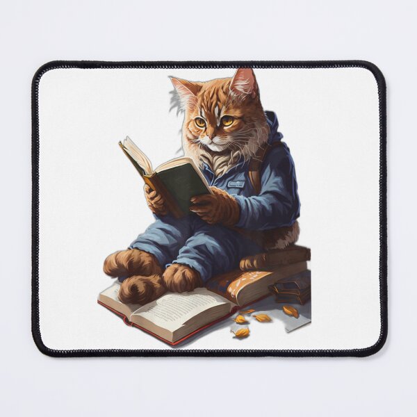 Item preview, funny Cats Reading A book graphic Cat Kitten Lovers Cat Mom  designed and sold by T-shirtStocker.