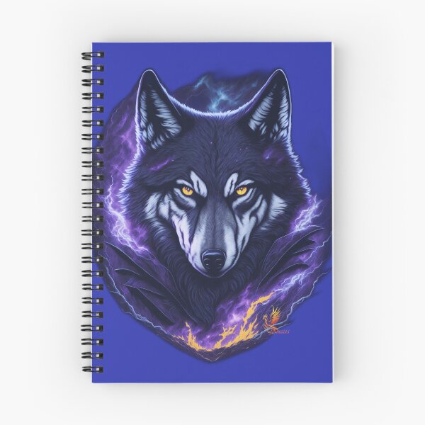 Item preview, Evil Genius Wolf (Blue) designed and sold by AmaziaCo.