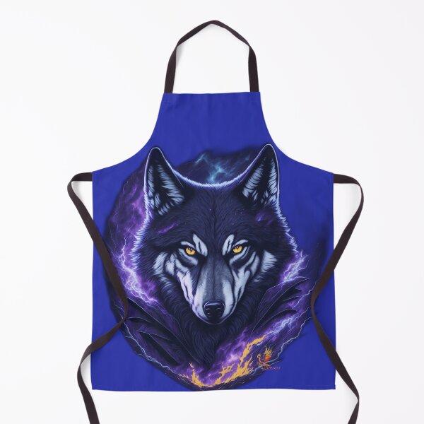Item preview, Evil Genius Wolf (Blue) designed and sold by AmaziaCo.