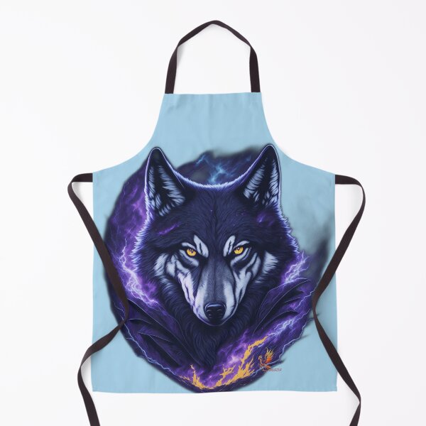 Item preview, Evil Genius Wolf (Light Blue) designed and sold by AmaziaCo.