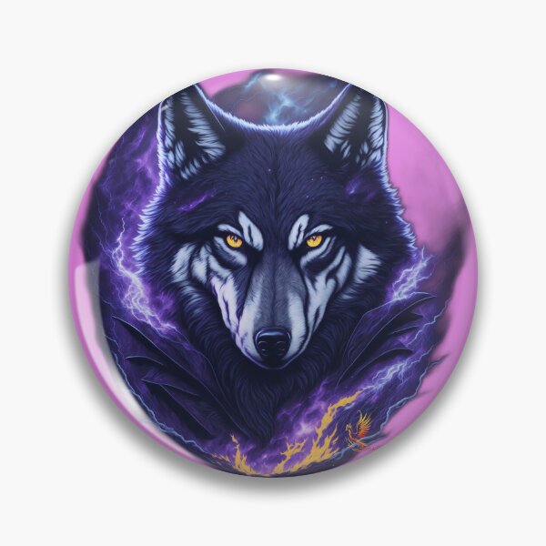 Item preview, Evil Genius Wolf (Pink) designed and sold by AmaziaCo.