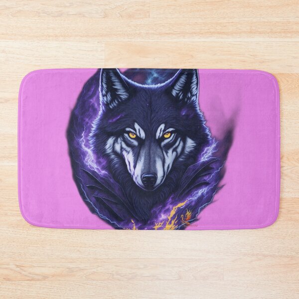 Item preview, Evil Genius Wolf (Pink) designed and sold by AmaziaCo.