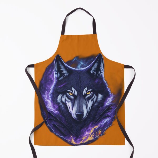 Item preview, Evil Genius Wolf (Orange) designed and sold by AmaziaCo.