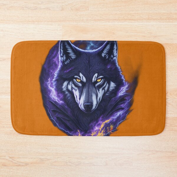 Item preview, Evil Genius Wolf (Orange) designed and sold by AmaziaCo.