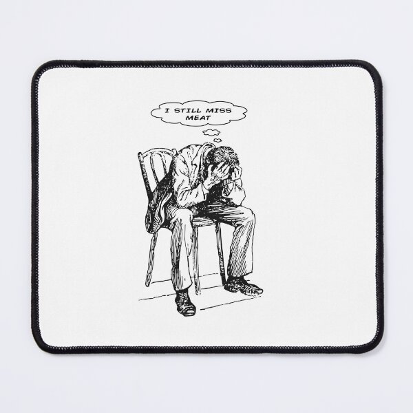 Item preview, I Still Miss Meat (Vegan, Vegetarian) designed and sold by Hoorahville.