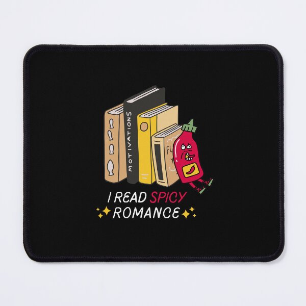 Item preview, I read spicy romance (black) designed and sold by mydoodlesateme.