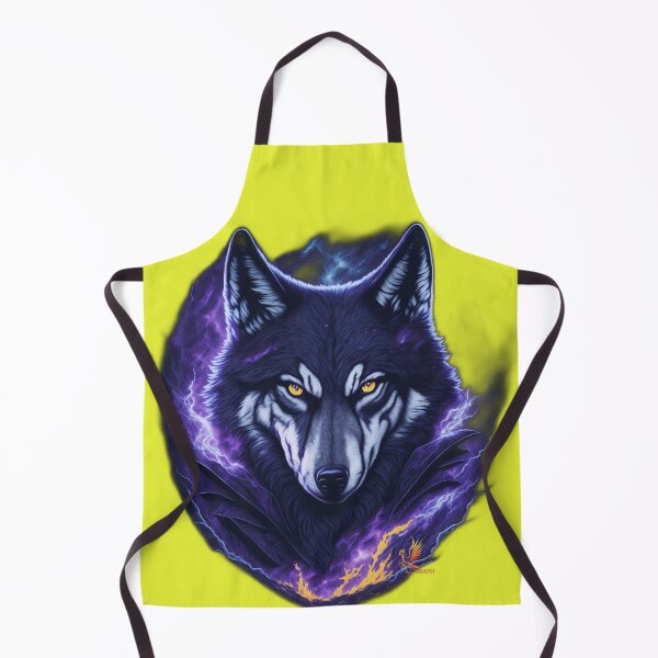 Item preview, Evil Genius Wolf (Yellow) designed and sold by AmaziaCo.
