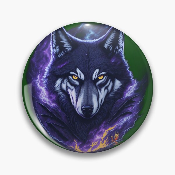 Item preview, Evil Genius Wolf (Dark Green) designed and sold by AmaziaCo.