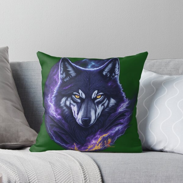 Item preview, Evil Genius Wolf (Dark Green) designed and sold by AmaziaCo.