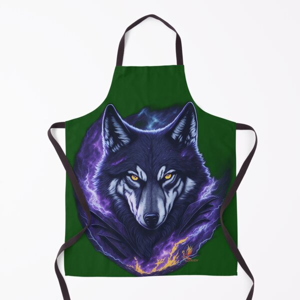 Item preview, Evil Genius Wolf (Dark Green) designed and sold by AmaziaCo.