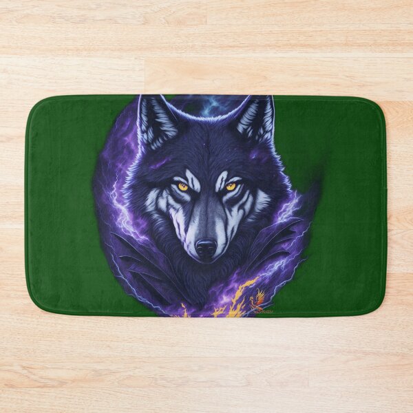 Item preview, Evil Genius Wolf (Dark Green) designed and sold by AmaziaCo.