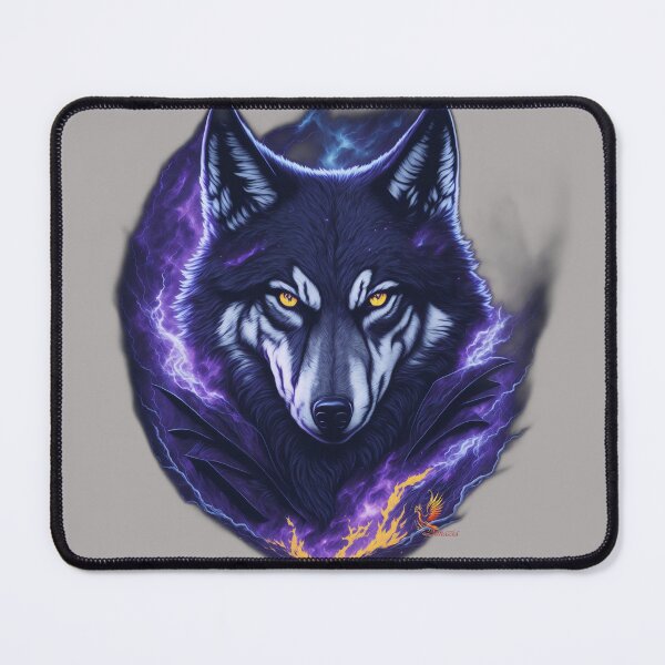 Item preview, Evil Genius Wolf (Grey) designed and sold by AmaziaCo.