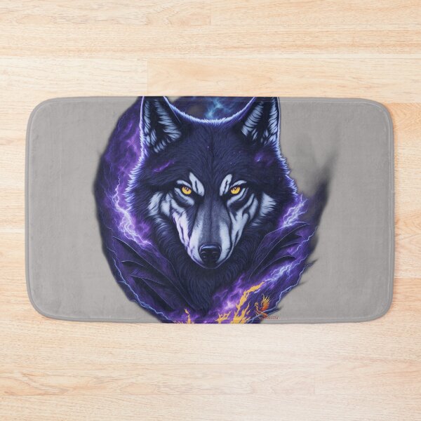 Item preview, Evil Genius Wolf (Grey) designed and sold by AmaziaCo.