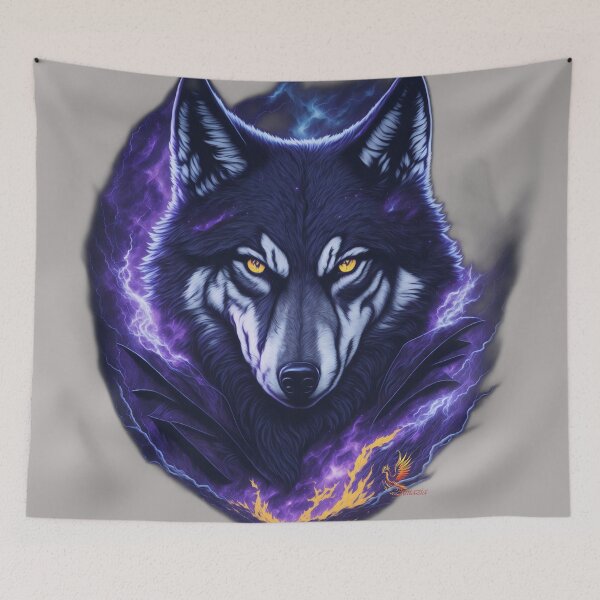 Item preview, Evil Genius Wolf (Grey) designed and sold by AmaziaCo.