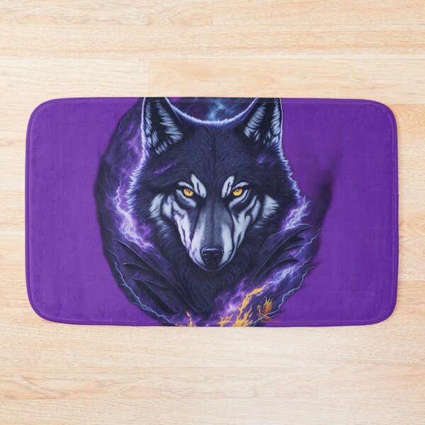 Item preview, Evil Genius Wolf (Purple) designed and sold by AmaziaCo.