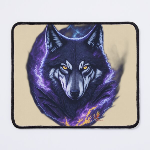 Item preview, Evil Genius Wolf (Beige) designed and sold by AmaziaCo.