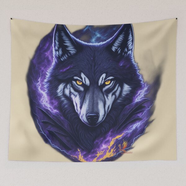Item preview, Evil Genius Wolf (Beige) designed and sold by AmaziaCo.
