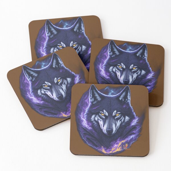 Item preview, Evil Genius Wolf (Brown) designed and sold by AmaziaCo.