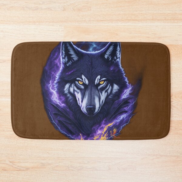 Item preview, Evil Genius Wolf (Brown) designed and sold by AmaziaCo.