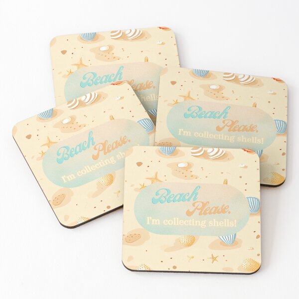 Item preview, Collecting seashells designed and sold by Wittysayings.