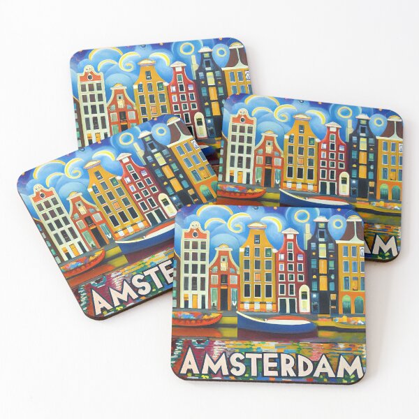 Item preview, Amsterdam: The City Of Canals designed and sold by OzzFrequency.
