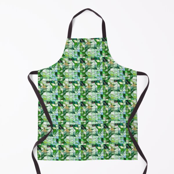 Item preview, Green leaf pattern designed and sold by violethue.