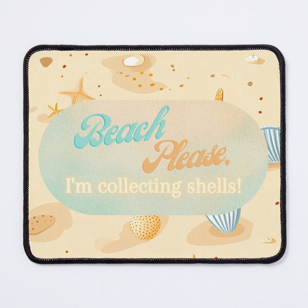 Item preview, Collecting seashells designed and sold by Wittysayings.