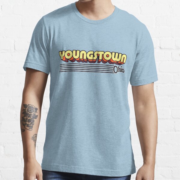 "Youngstown, Ohio Retro Stripes" Tshirt for Sale by retroready