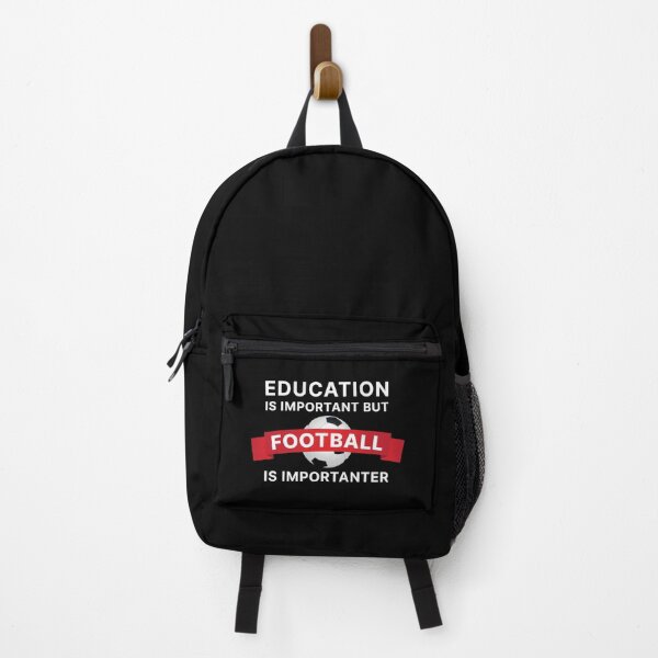 Item preview, Education is Important but Football is Importanter (White text) designed and sold by STUDIO-72.