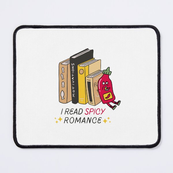 Item preview, I read spicy romance (white) designed and sold by mydoodlesateme.