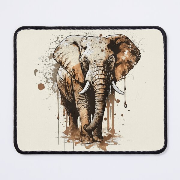 Item preview, Elephant - Animal Lovers Gift designed and sold by InkyGenies.