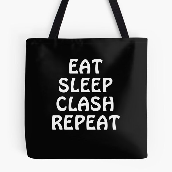 Item preview, Eat Sleep Clash Repeat Funny Gift designed and sold by Wanc Designs.
