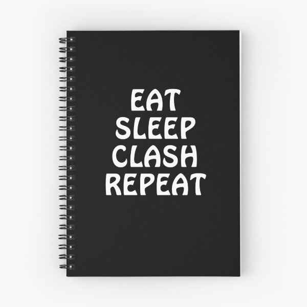 Item preview, Eat Sleep Clash Repeat Funny Gift designed and sold by Wanc Designs.