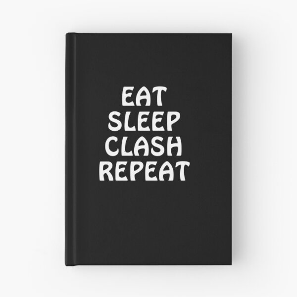 Item preview, Eat Sleep Clash Repeat Funny Gift designed and sold by Wanc Designs.