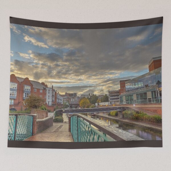 Item preview, Foot Bridge at Gas Street Basin  designed and sold by Catchavista.