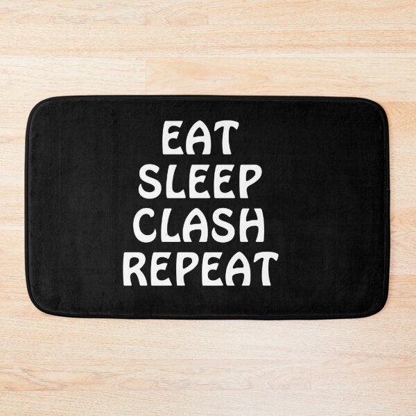 Item preview, Eat Sleep Clash Repeat Funny Gift designed and sold by Wanc Designs.