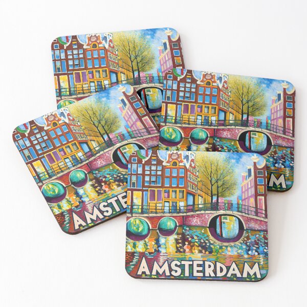 Item preview, Amsterdam: The City Of Canals designed and sold by OzzFrequency.