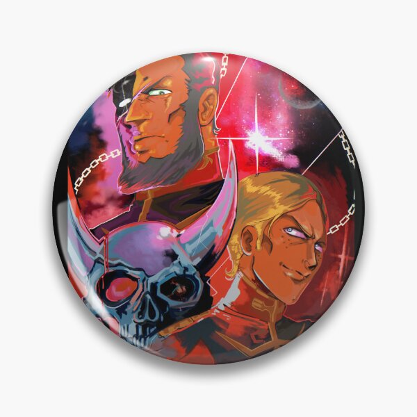 Item preview, Mobile Suit Gundam Sci Fi Principality of Zeon Yoshikazu Yasuhiko Inspired Print designed and sold by MadAnglerPress.