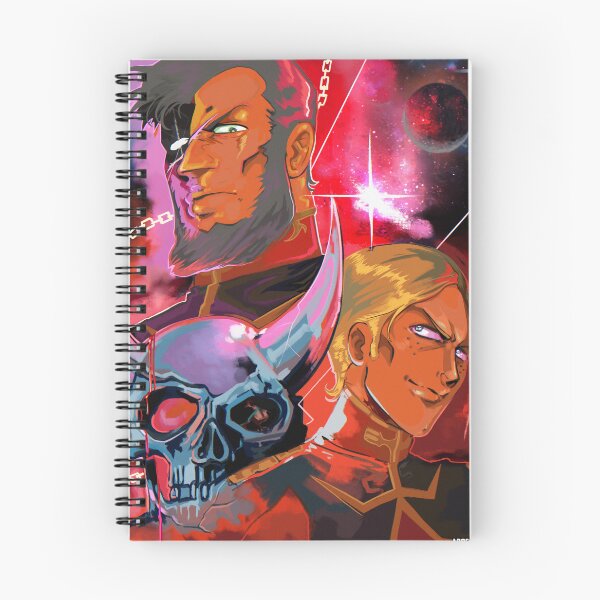 Item preview, Mobile Suit Gundam Sci Fi Principality of Zeon Yoshikazu Yasuhiko Inspired Print designed and sold by MadAnglerPress.