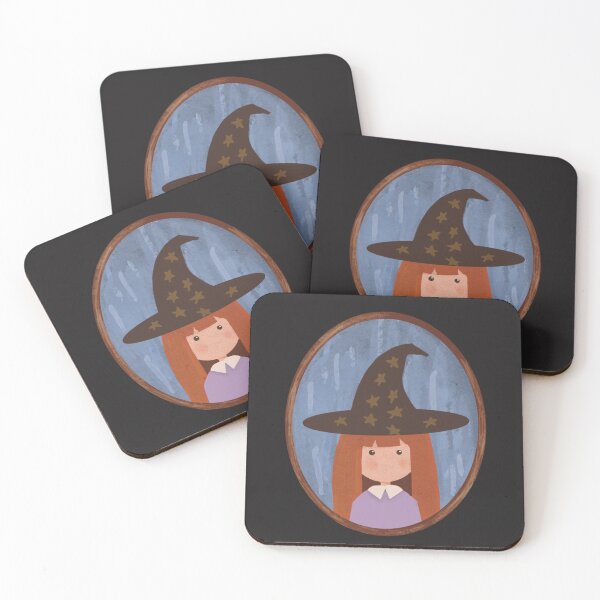 Item preview, Little Witch in Oval Frame designed and sold by sezinu.