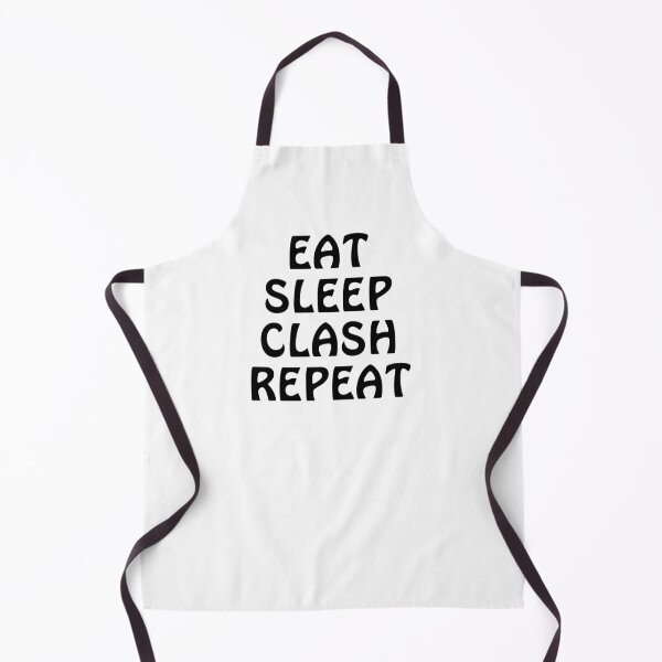 Item preview, Eat Sleep Clash Repeat Funny Gift designed and sold by Wanc Designs.