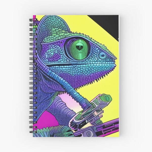 Item preview, Colorful Chameleon Art designed and sold by KalipsoArt.