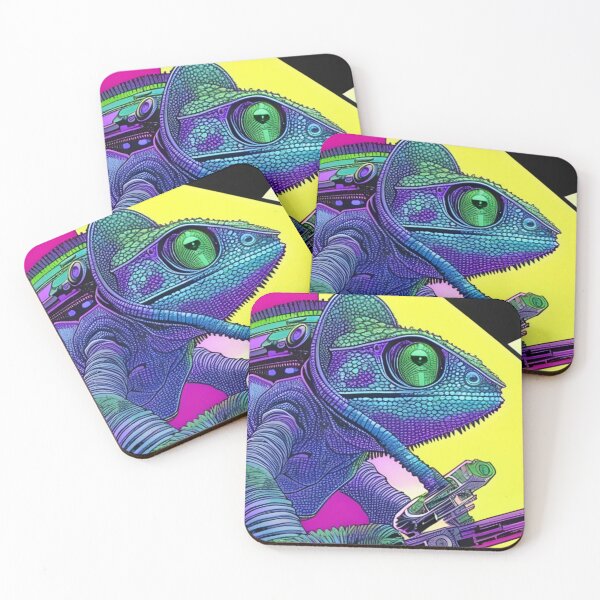 Item preview, Colorful Chameleon Art designed and sold by KalipsoArt.