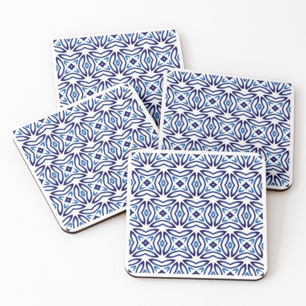 Aperçu de l'œuvre Motif bleu de Delft créée et vendue par DutchBluePrints.