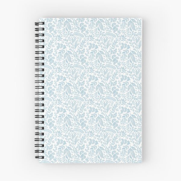 Item preview, Leaves Seamless Pattern on White Background (Baby Blue) designed and sold by JoelmaQ.