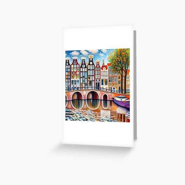 Artikel-Vorschau von Amsterdam: Die Stadt der Kanäle, designt und verkauft von OzzFrequency.