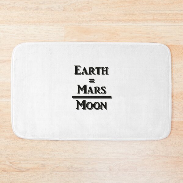 Item preview, Earth Equals Mars Over Moon designed and sold by Phatzoot.