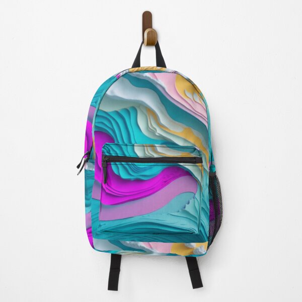 Item preview, Pastel topographic map designed and sold by melridger.