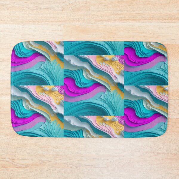 Item preview, Pastel topographic map designed and sold by melridger.